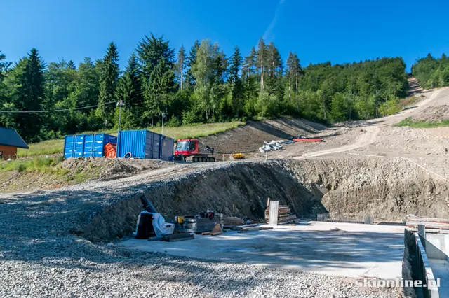 Szczyrk budowa stacji narciarskiej Beskid, zdjęcie 7