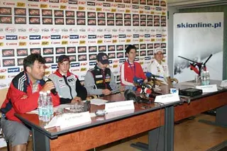 Zdjęcie 7 z galerii LGP Zakopane 2006. Konferencja prasowa