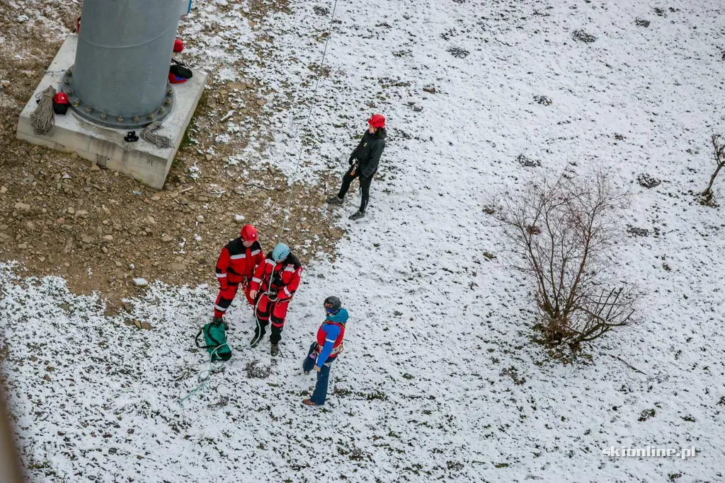SON: ćwiczenia ewakuacji pasażerów gondoli, zdjęcie 7