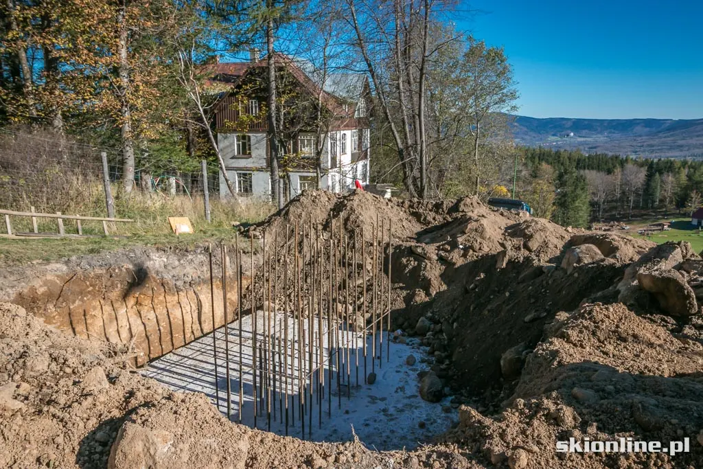 SN Pod Wangiem: budowa kolei krzesełkowej, zdjęcie 8