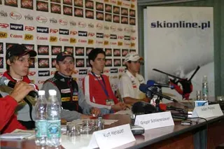 Zdjęcie 13 z galerii LGP Zakopane 2006. Konferencja prasowa