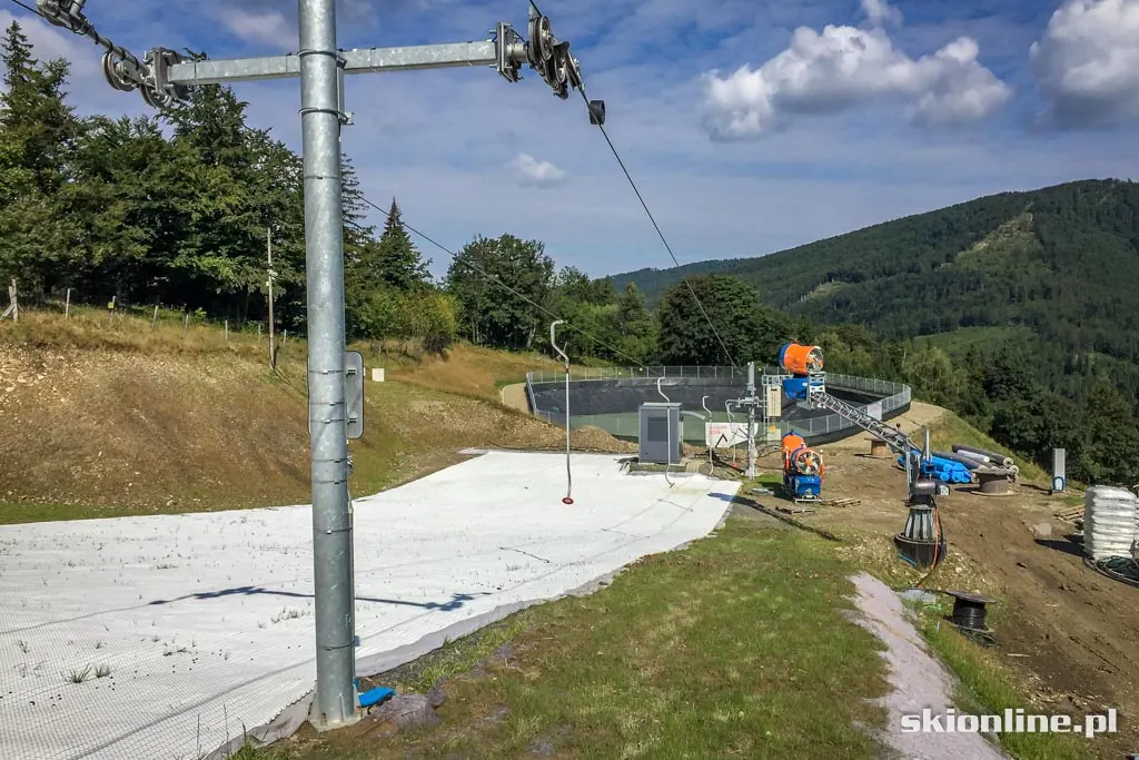 Beskid Sport Arena: budowa stacji, zdjęcie 13