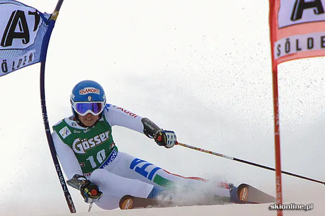 Sölden: slalom gigant I przejazd, zdjęcie 27
