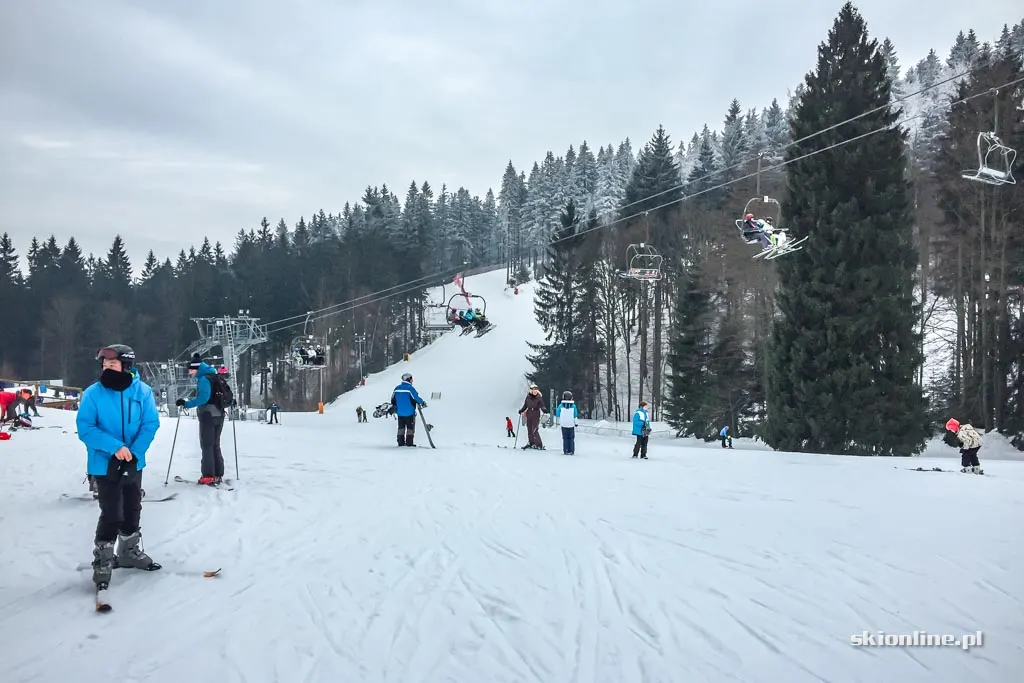 Ski centrum Říčky w Czechach, luty 2017, zdjęcie 34
