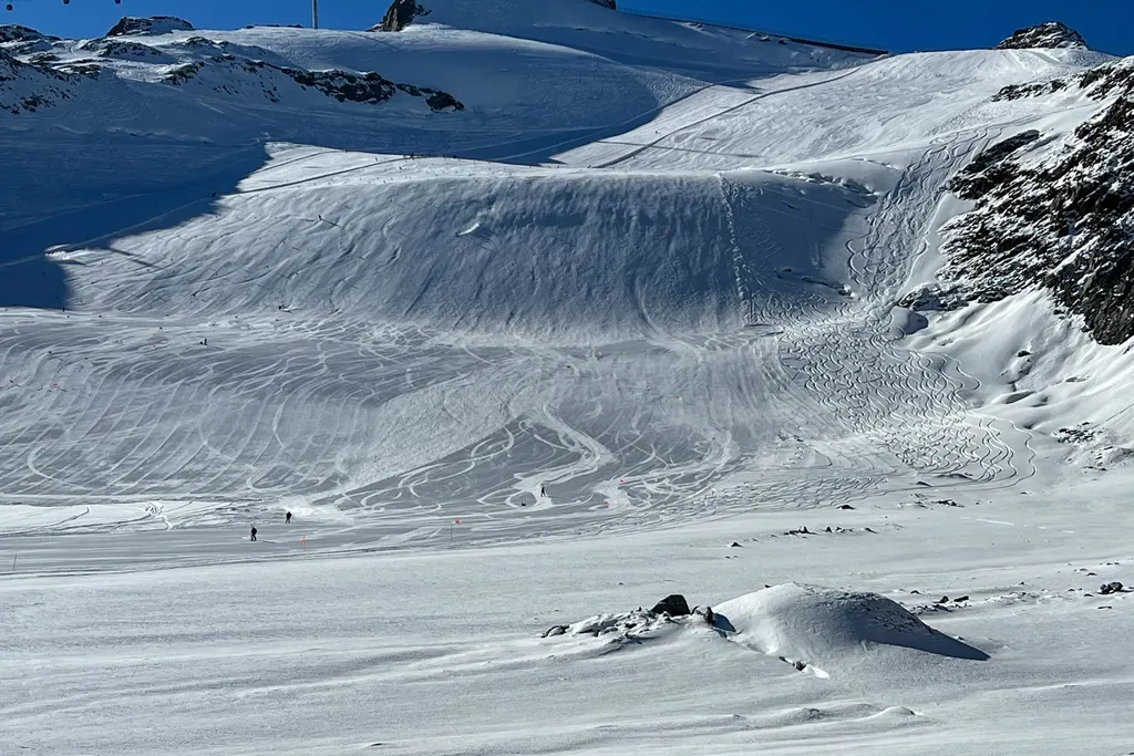 Lodowiec Pitztal: październik 2021