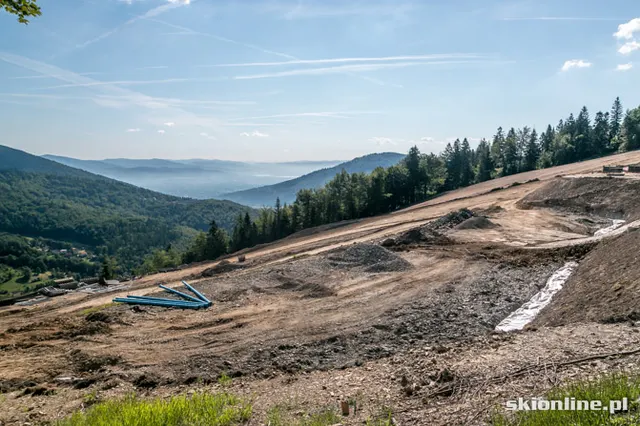 Szczyrk budowa stacji narciarskiej Beskid, zdjęcie 24