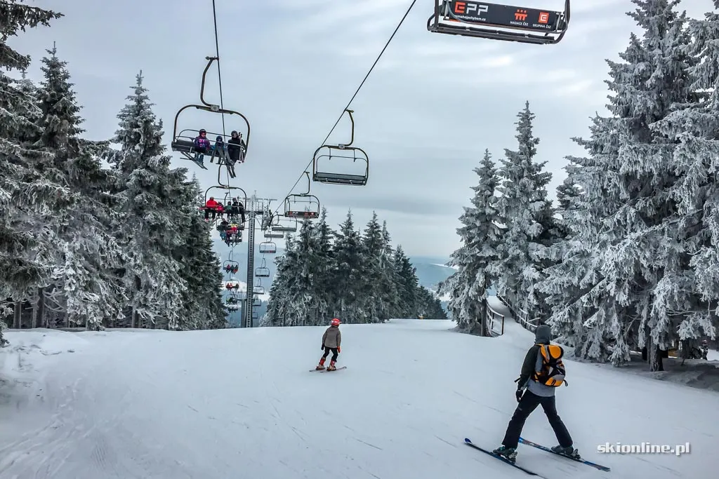 Ski centrum Říčky w Czechach, luty 2017, zdjęcie 23