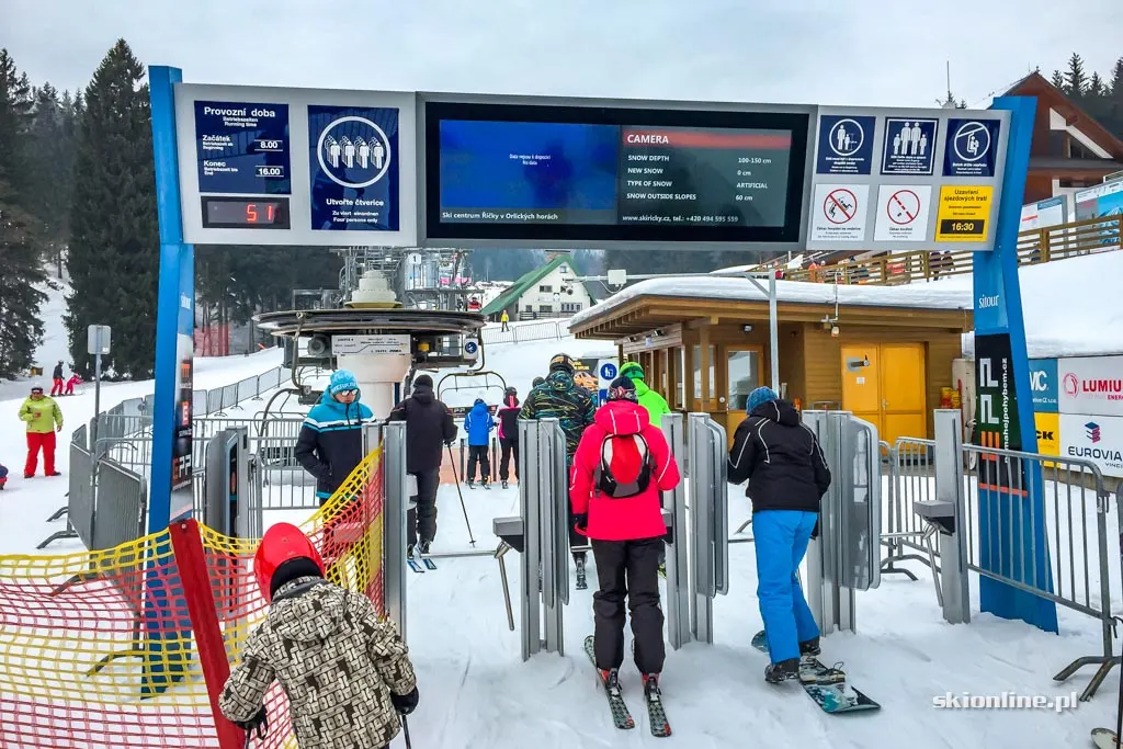 Ski centrum Říčky w Czechach, luty 2017, zdjęcie 4