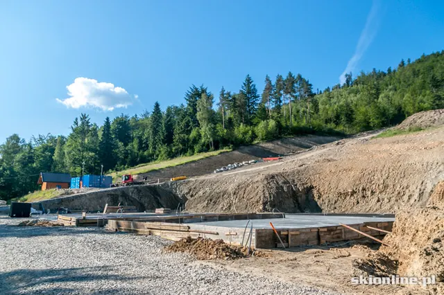 Szczyrk budowa stacji narciarskiej Beskid, zdjęcie 5