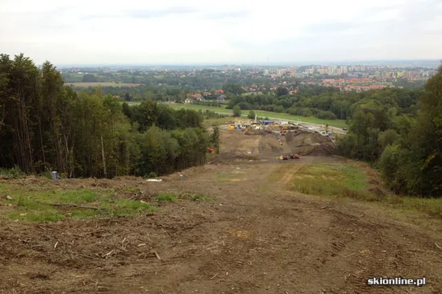 Dębowiec budowa ośrodka narciarskiego, zdjęcie 34