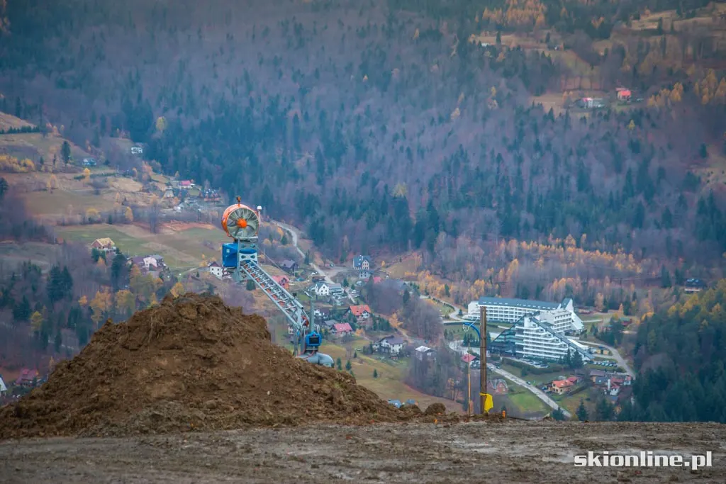 Beskid Sport Arena: budowa stacji, zdjęcie 6