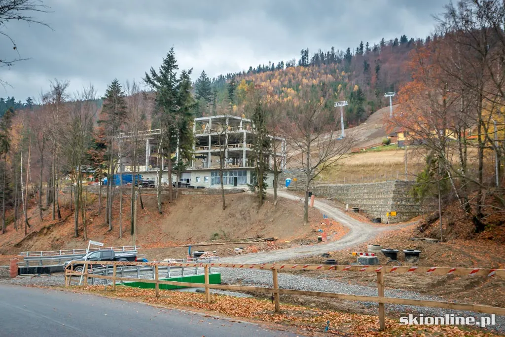 Beskid Sport Arena: budowa stacji, zdjęcie 15