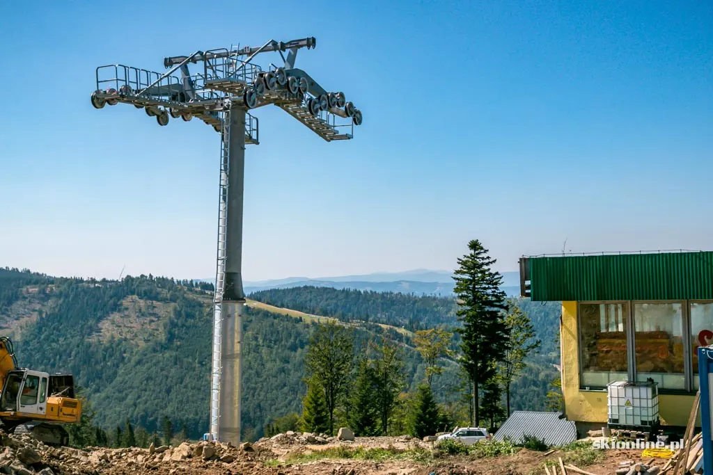 Zdjęcie 35 z galerii SON w Szczyrku: modernizacja ośrodka (08.2017)