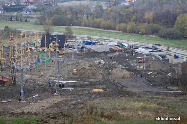 Dębowiec: budowa ośrodka narciarskiego, zdjęcie 19