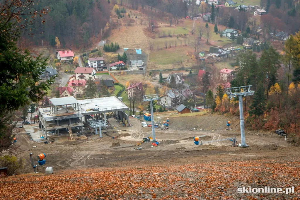 Beskid Sport Arena: budowa stacji, zdjęcie 13