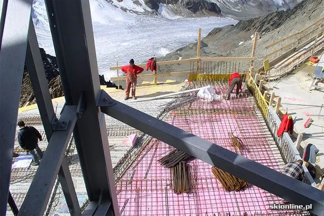 Nowa gondola na lodowcu Pitztal, zdjęcie 7