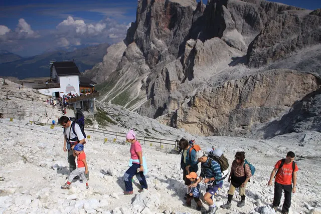 Zdjęcie 22 z galerii Trekking w Dolomitach: Rosetta (2743 m)