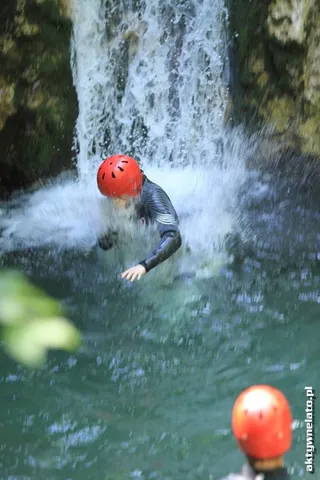 Słowenia 2011: canyoning, zdjęcie 17
