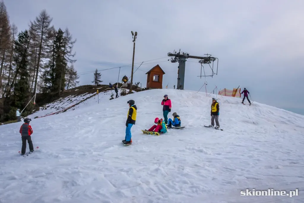 Zdjęcie 10 z galerii Czorsztyn-Ski: warunki narciarskie 18 lutego 2016