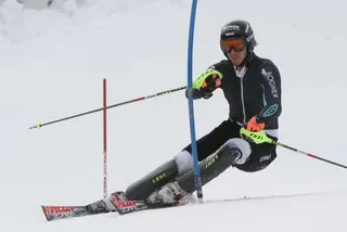 Felix Neureuther: trening slalom, zdjęcie 1
