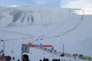 Trasa giganta na lodowcu Rettenbach w Sölden