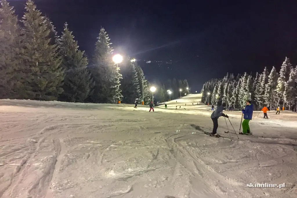 Czarna Góra Resort: narty wieczorową porą fot/J.Ciszak, zdjęcie 11