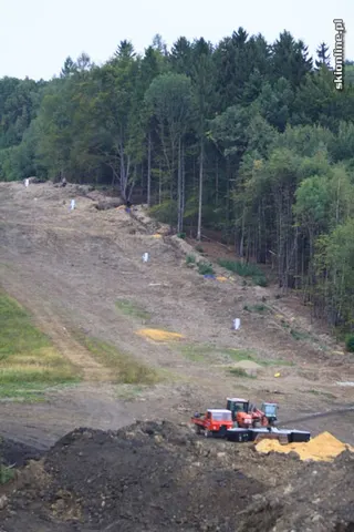 Dębowiec budowa ośrodka narciarskiego, zdjęcie 4