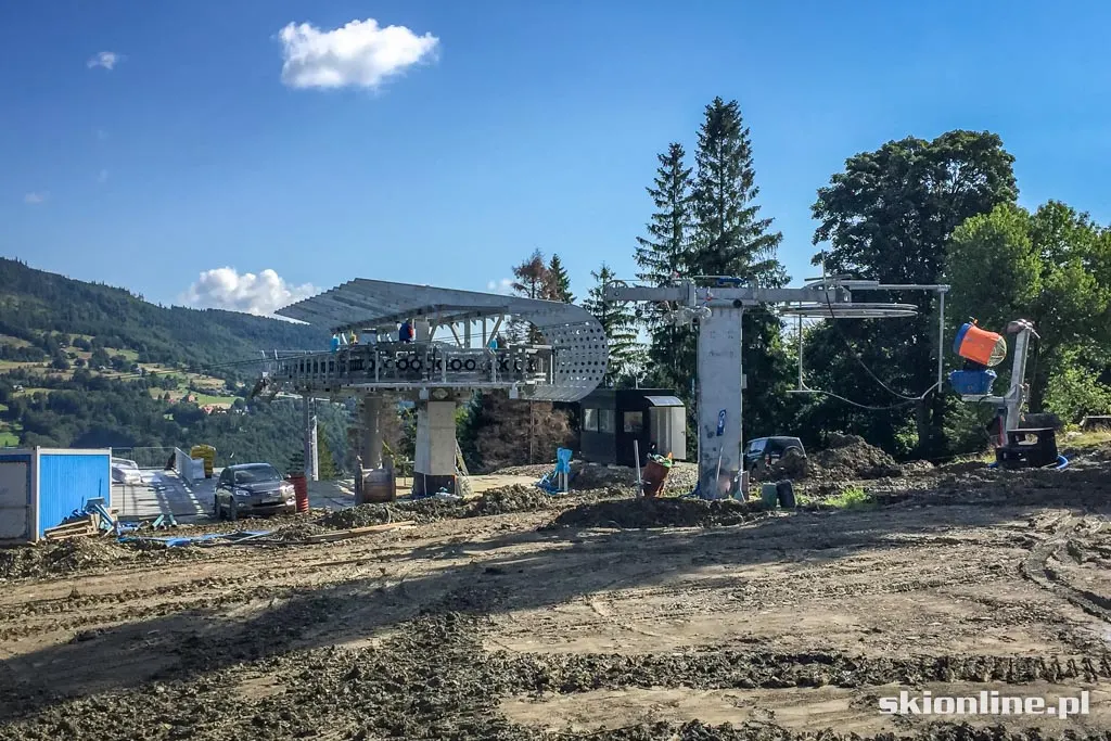 Beskid Sport Arena: budowa stacji, zdjęcie 2