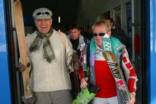 Bojan Krizaj z prawej