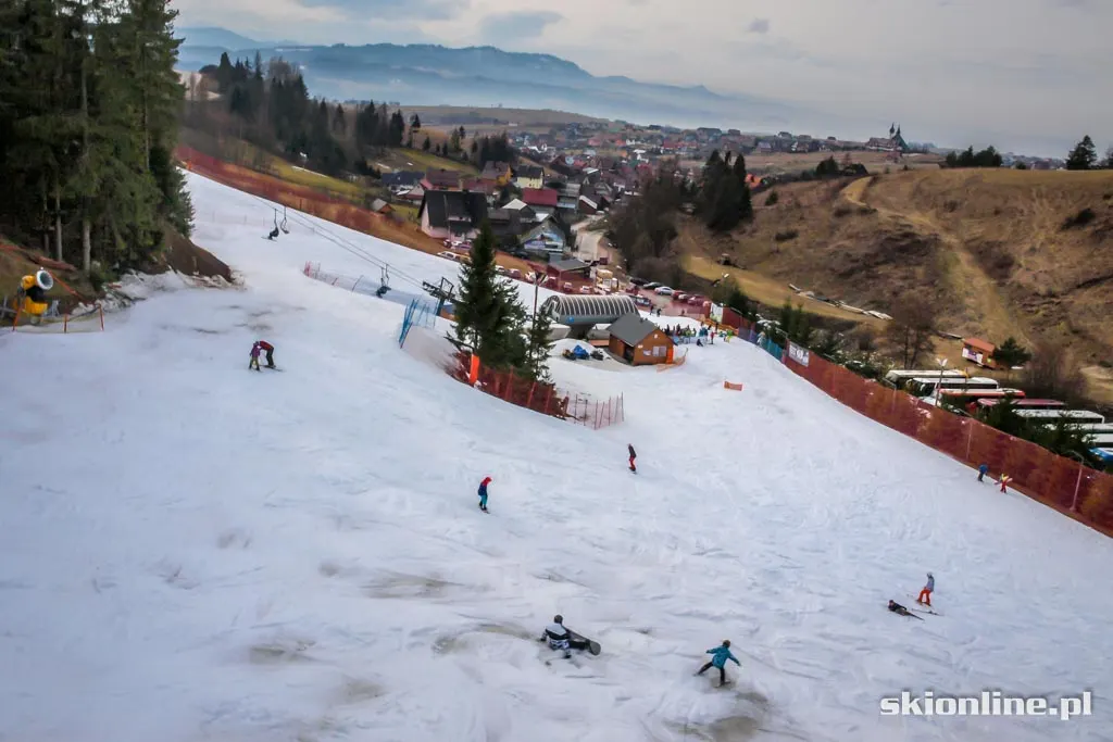 Zdjęcie 4 z galerii Czorsztyn-Ski: warunki narciarskie 18 lutego 2016