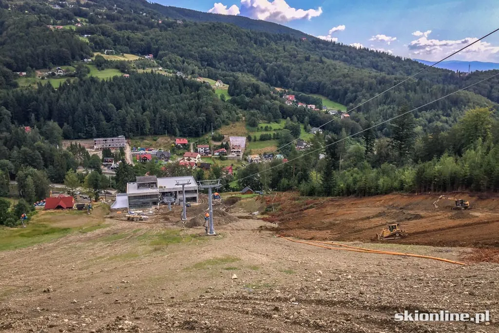 Beskid Sport Arena: budowa stacji, zdjęcie 25