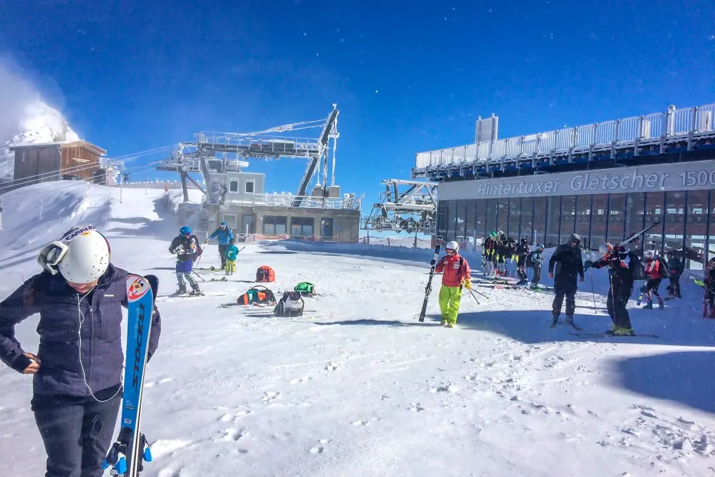 Hintertux: letnie narty na lodowcu, zdjęcie 8
