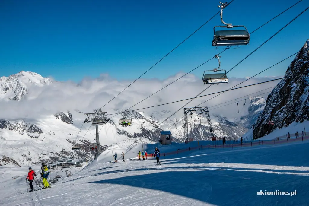 Narty w chmurach. Lodowiec Stubai, zdjęcie 14