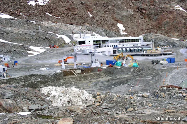 Nowa gondola na lodowcu Pitztal, zdjęcie 11