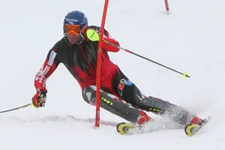 Ivica Kostelic: slalom trening, zdjęcie 15