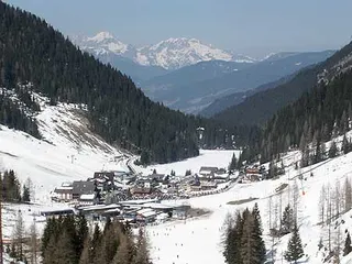 Zauchensee: widok od południa