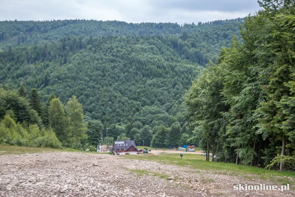 Czarny Groń: budowa 4-os. kolei, zdjęcie 8