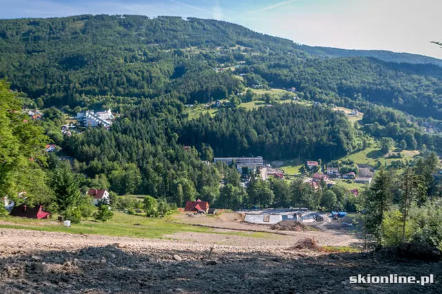 Szczyrk budowa stacji narciarskiej Beskid, zdjęcie 13