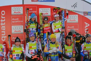 Puchar Świata Sölden dekoracja kobiet, zdjęcie 41