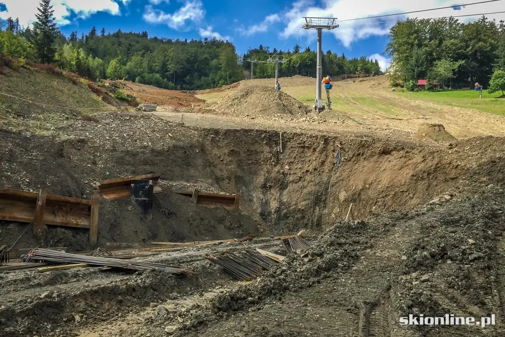 Beskid Sport Arena: budowa stacji, zdjęcie 34
