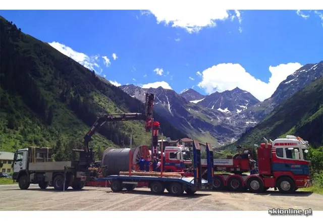 Nowa gondola na lodowcu Pitztal, zdjęcie 21