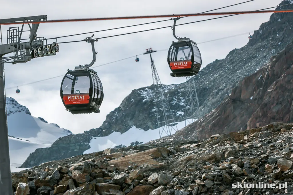 Pitztal: gondola Wildspitzbahn, zdjęcie 14