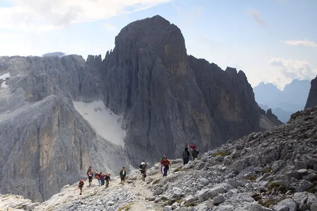 Zdjęcie 39 z galerii Trekking w Dolomitach: Rosetta (2743 m)