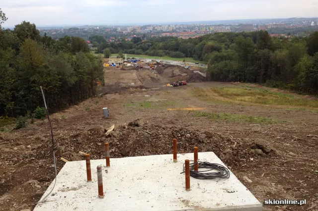 Dębowiec budowa ośrodka narciarskiego, zdjęcie 33