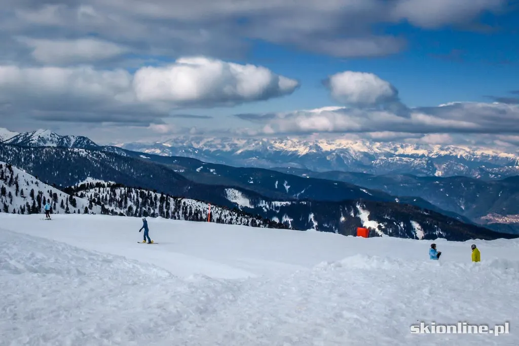 Val di Fiemme, Alpe Cermis: Trentino marzec 2016