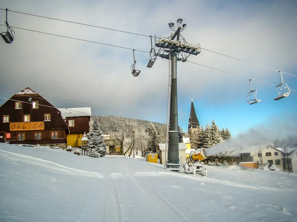Zdjęcie 13 z galerii Ski Arena Zieleniec. Pierwsze naśnieżanie 15/16