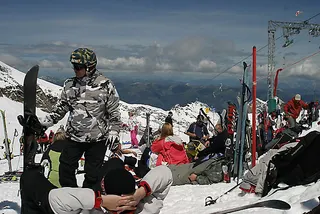 Polskie Dni 2007: narty na lodowcu, zdjęcie 15