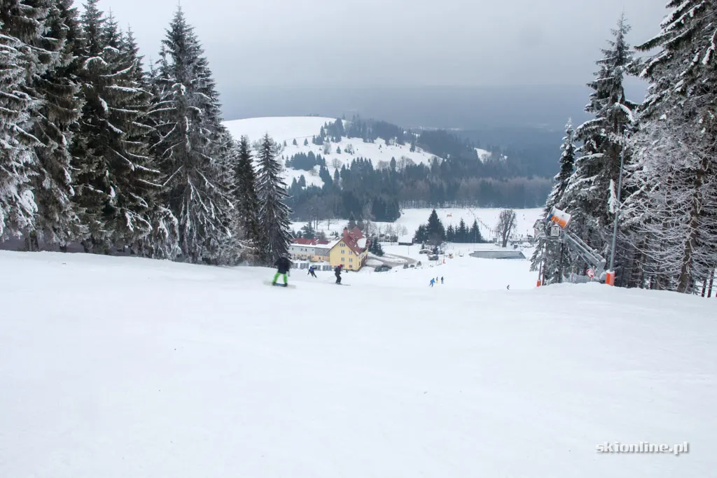 Zieleniec Ski Arena - Nartorama, zima w pełni
