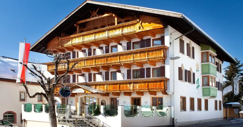 Hotel Goldene Rose, Monguelfo (Południowy Tyrol)