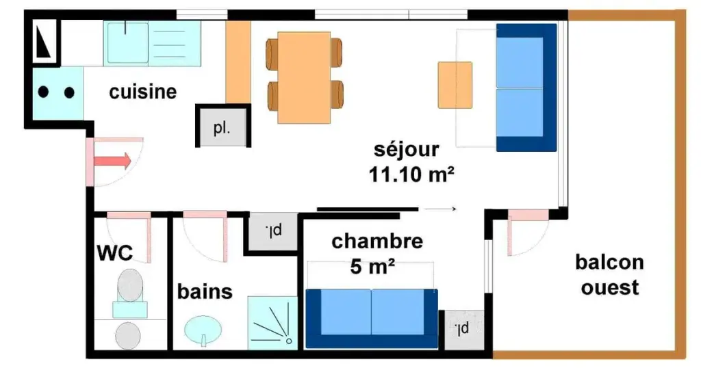 Résidence Pied De Pistes, zdjęcie 7